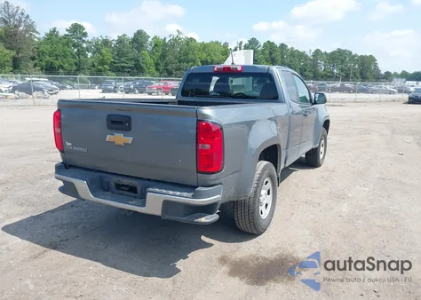 2018 Chevrolet Colorado Wt из США, поврежденный, VIN 1GCHSBEA1J1303519